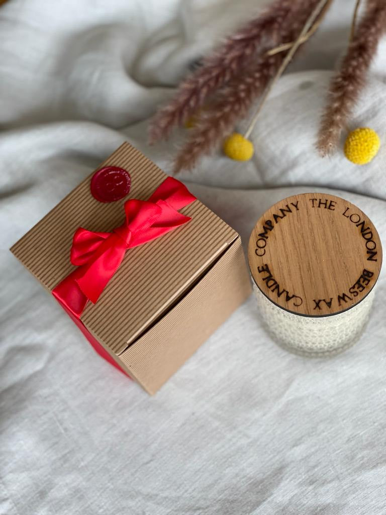 NEW Alfresco Glow Candle, Luxury Organically Scented Citronella Wood wick Candle with Oak lid, Eco-friendly garden candle, Hand poured candle, Slow burning