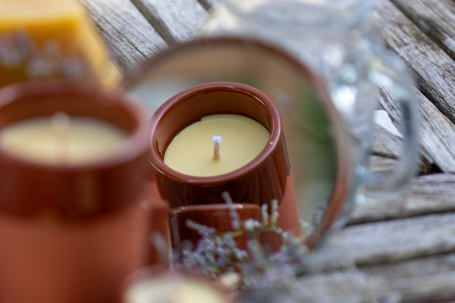 The London Beeswax Citronella Outdoor Candle Range, Organic essential oils scented candle, Eco-friendly garden candle, Hand poured candles