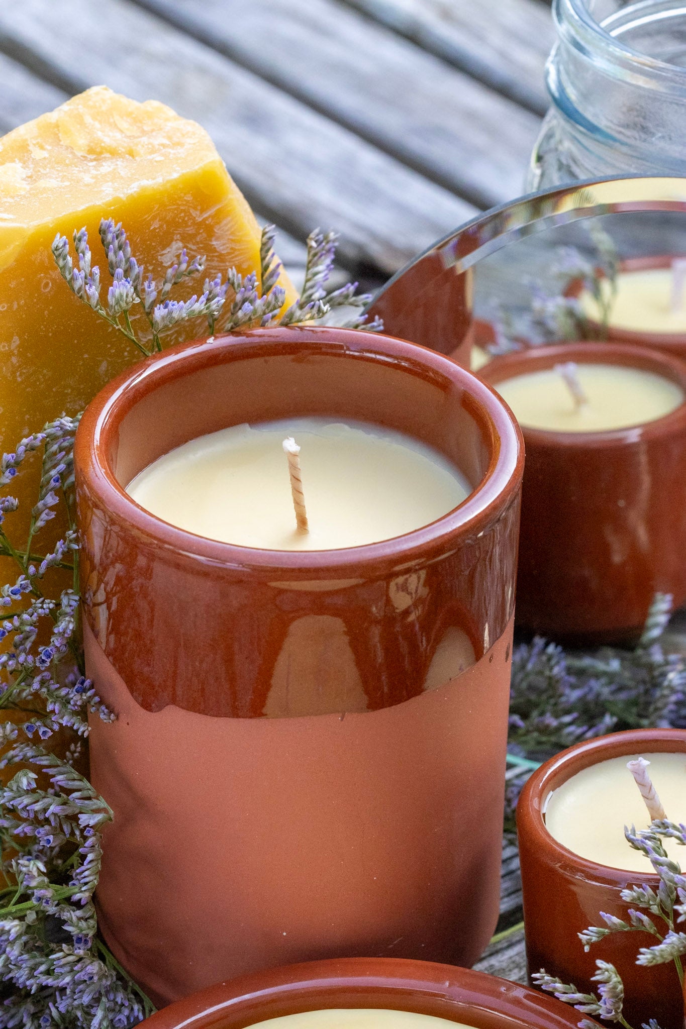 The London Beeswax Citronella Outdoor Candle Range, Organic essential oils scented candle, Eco-friendly garden candle, Hand poured candles