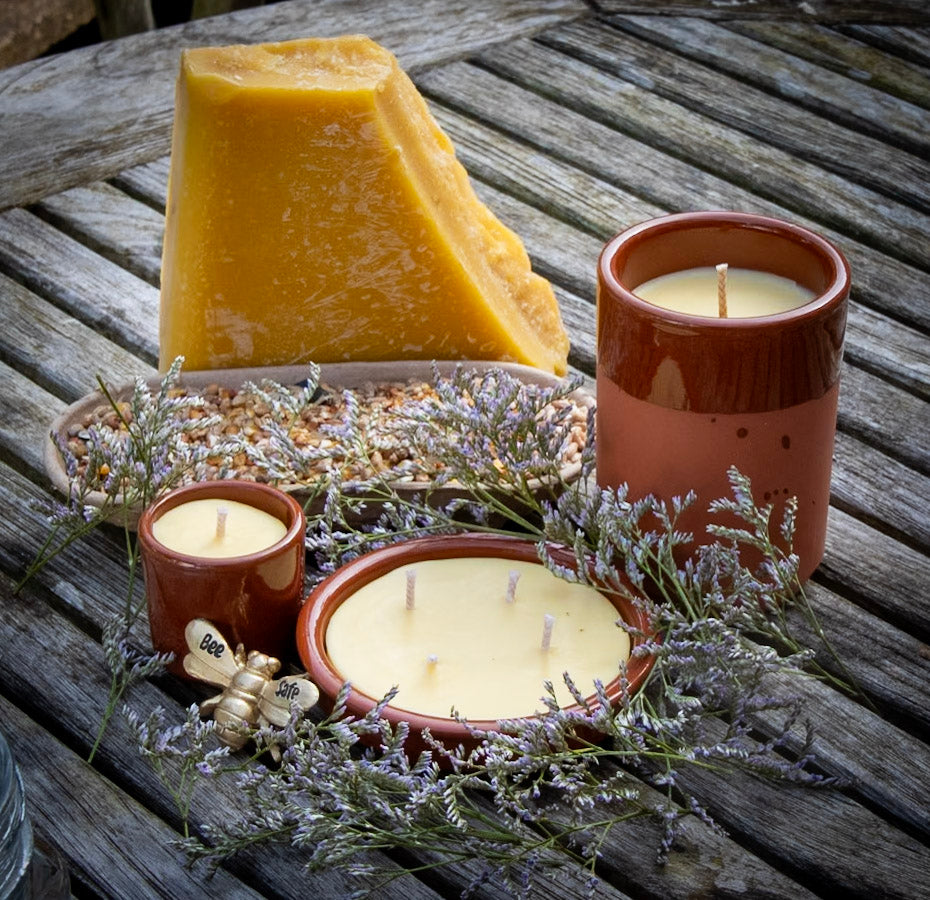 The London Beeswax Citronella Outdoor Candle Range, Organic essential oils scented candle, Eco-friendly garden candle, Hand poured candles