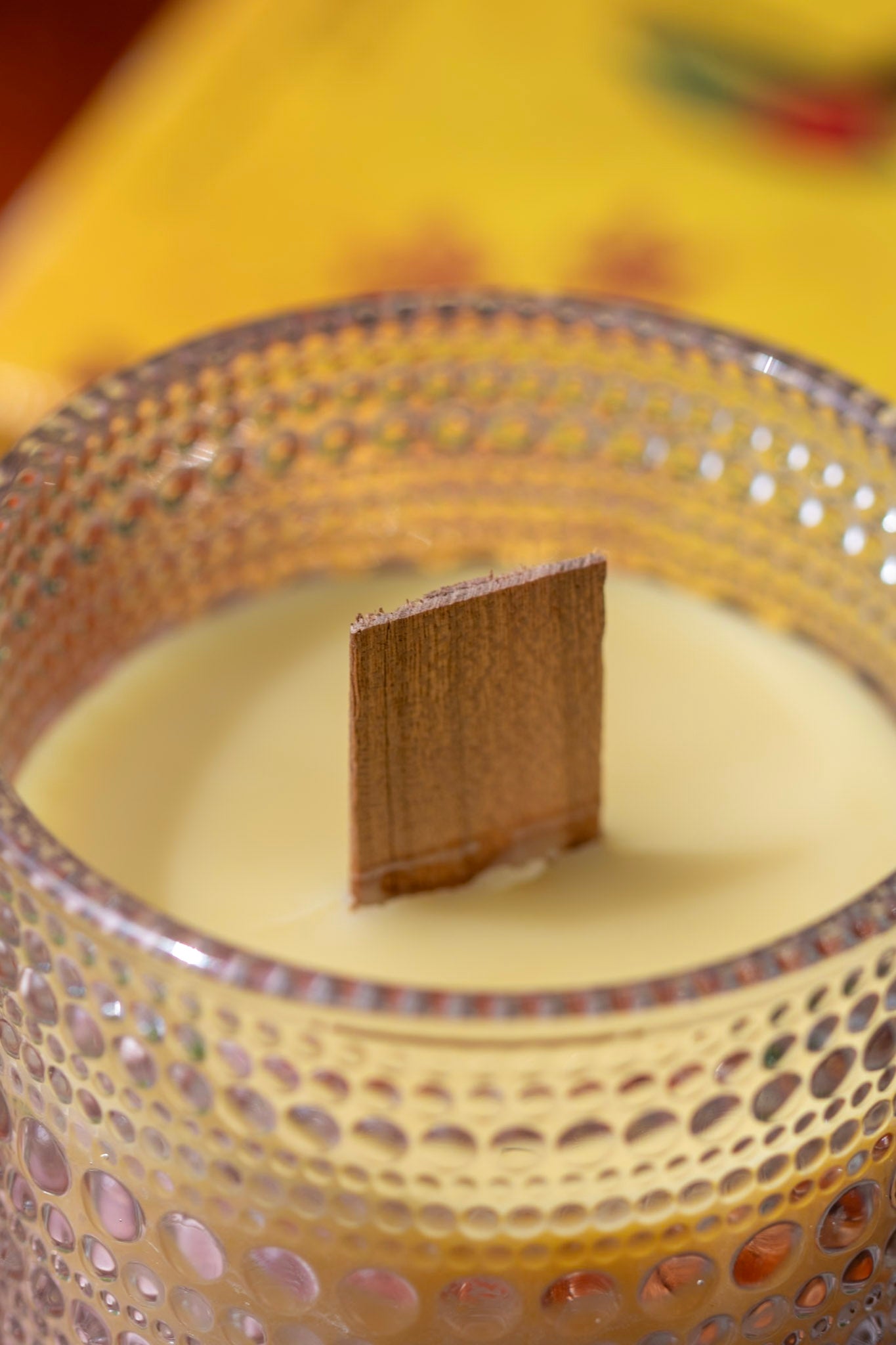 NEW Alfresco Glow Candle, Luxury Organically Scented Citronella Wood wick Candle with Oak lid, Eco-friendly garden candle, Hand poured candle, Slow burning